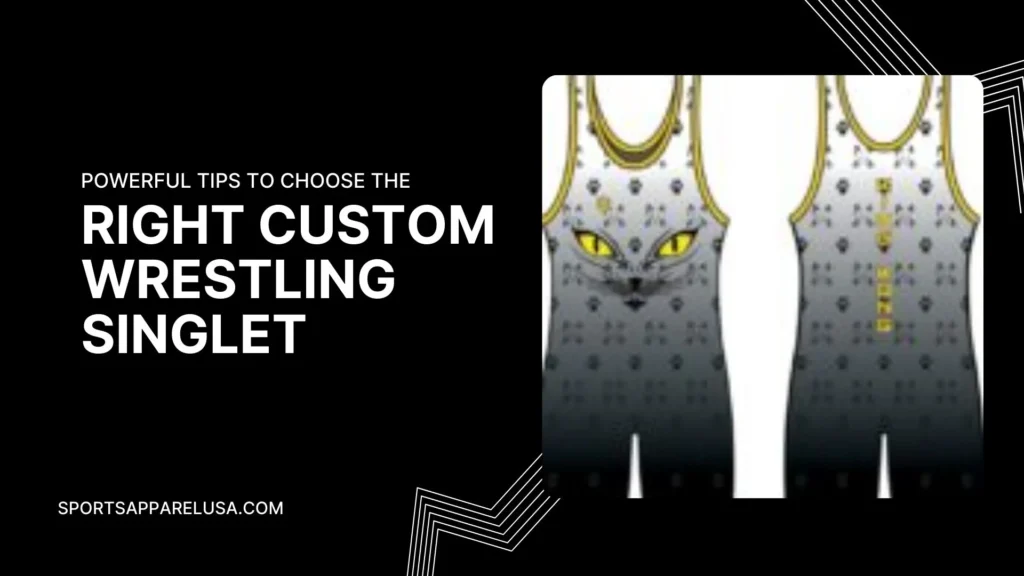 Right Custom Wrestling Singlet