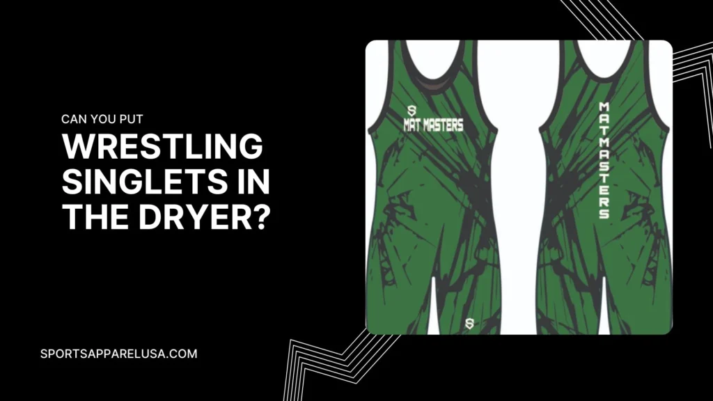 Wrestling Singlets in the Dryer