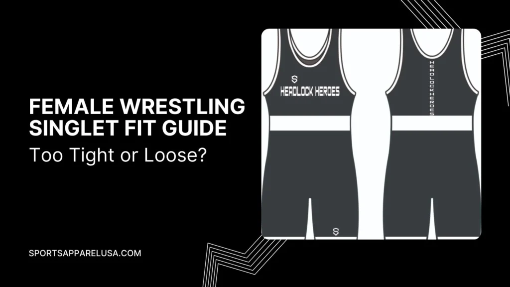 Female Wrestling Singlet Fit Guide