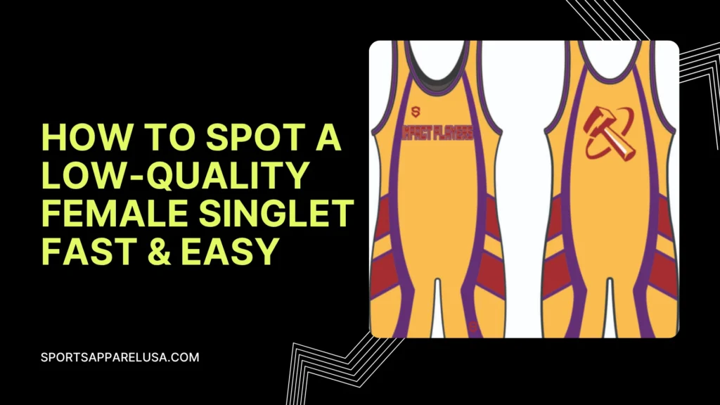 Spot a Low-Quality Female Singlet