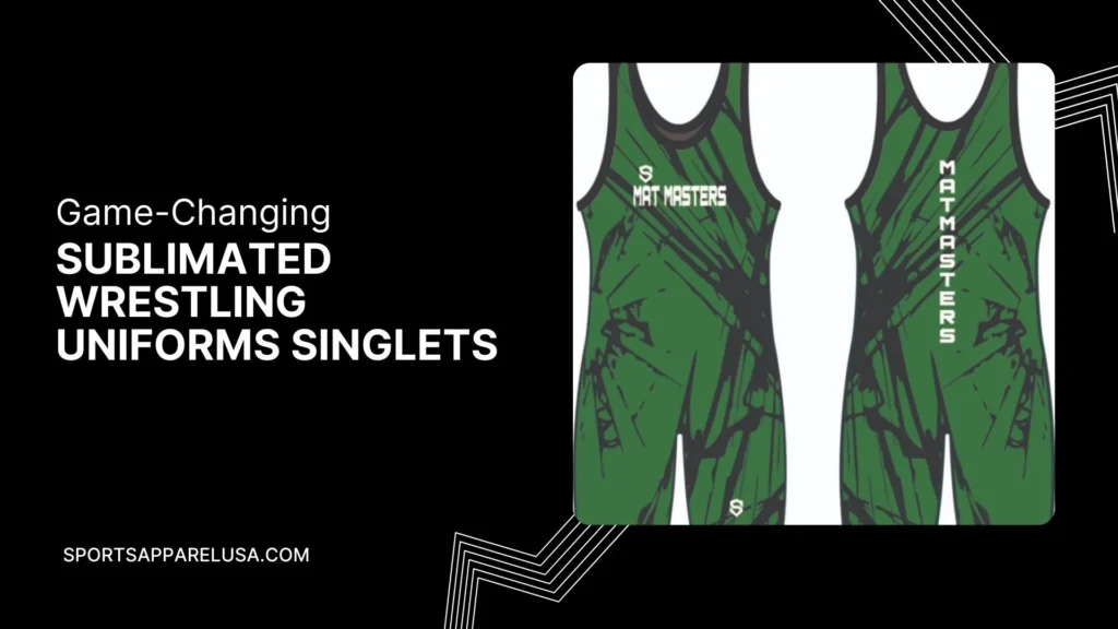 Sublimated Wrestling Uniforms Singlets
