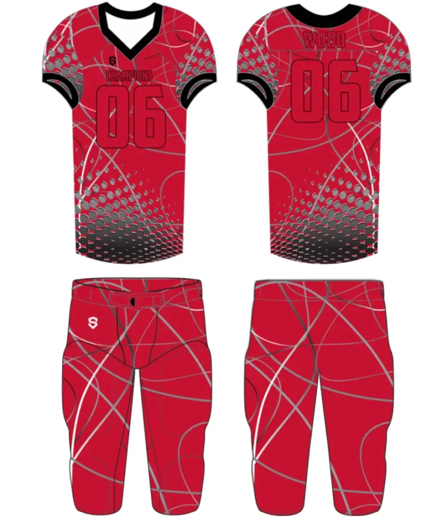 Custom American Football Uniform